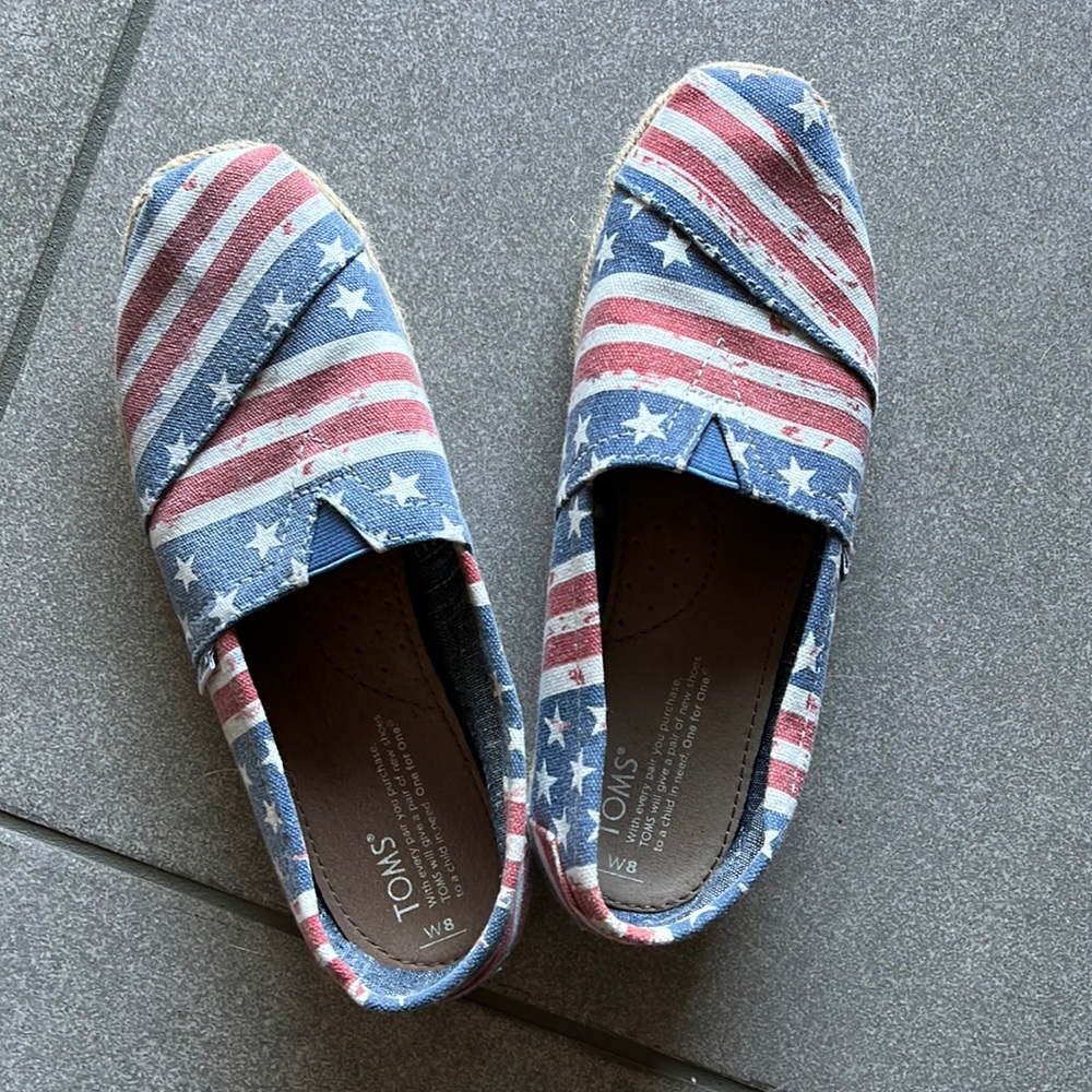 American Flag Toms